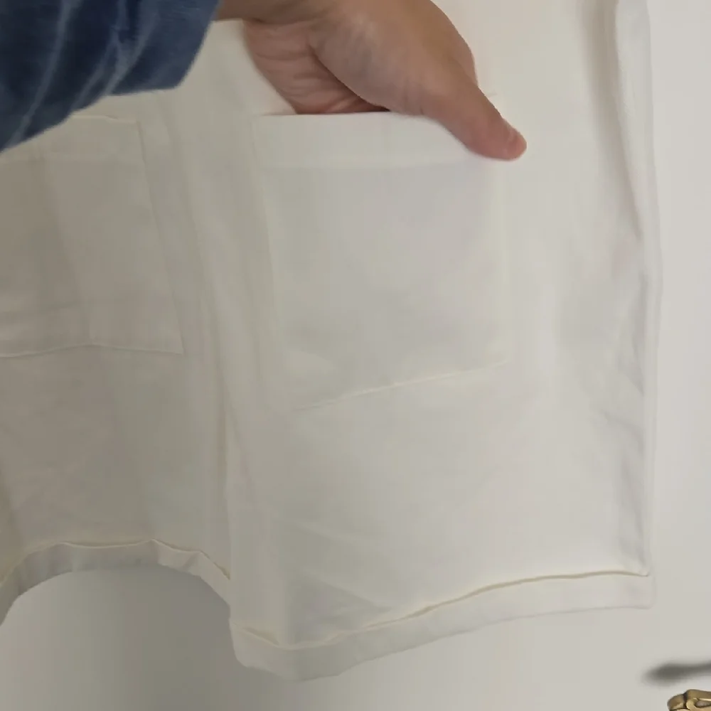 White Overalls with Silver Buckles - Picture 8 of 10